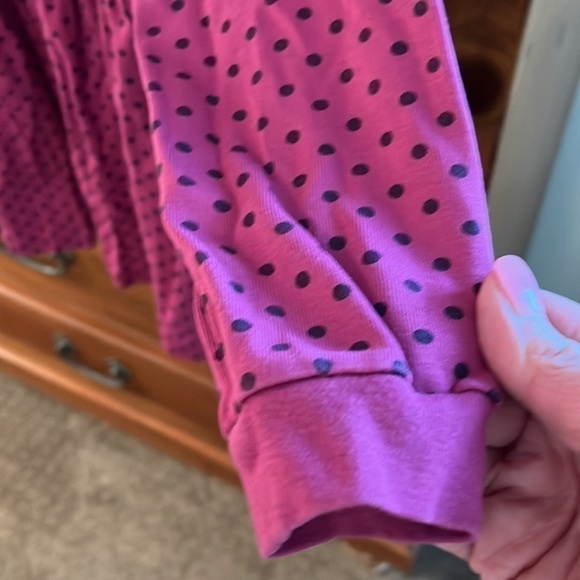 Hanna Andersson Girl’s pink and blue dress, size 110 or US size 5. - Picture 4 of 5